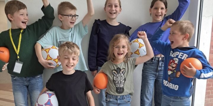 Bälle vom Förderverein