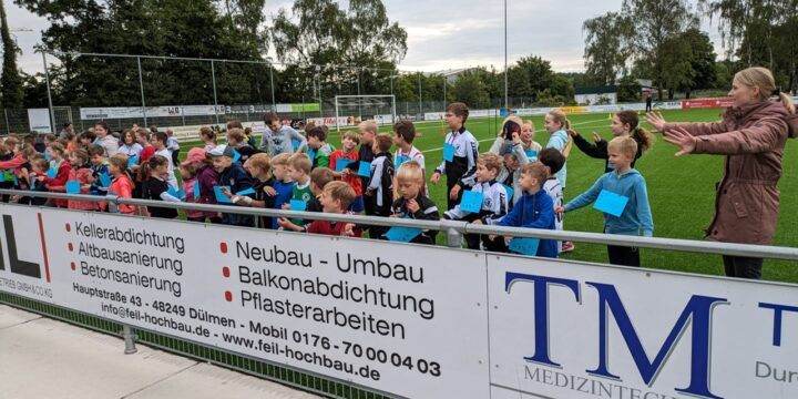 Aktive Mitwirkung beim Sportfest in Rorup
