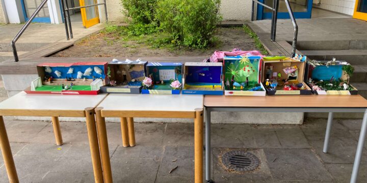 Traumwelten in Schuhkartons