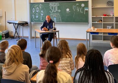 Lesung mit einem ehemaligen Fußballprofi