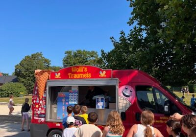 Eiswagen beendet Schuljahr