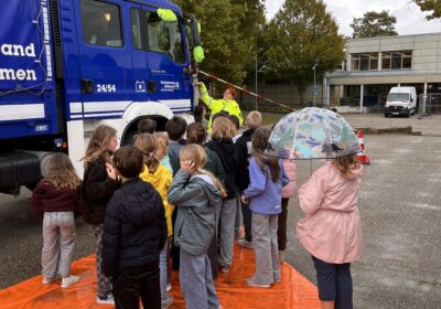 Sicher unterwegs: Aktion „Toter Winkel“