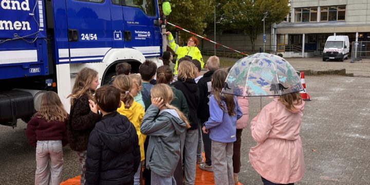 Sicher unterwegs: Aktion „Toter Winkel“